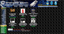 Desktop Screenshot of energeticsounds.com